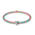 Flower Power | Unicorn Silver | Crystal Charm Bracelet